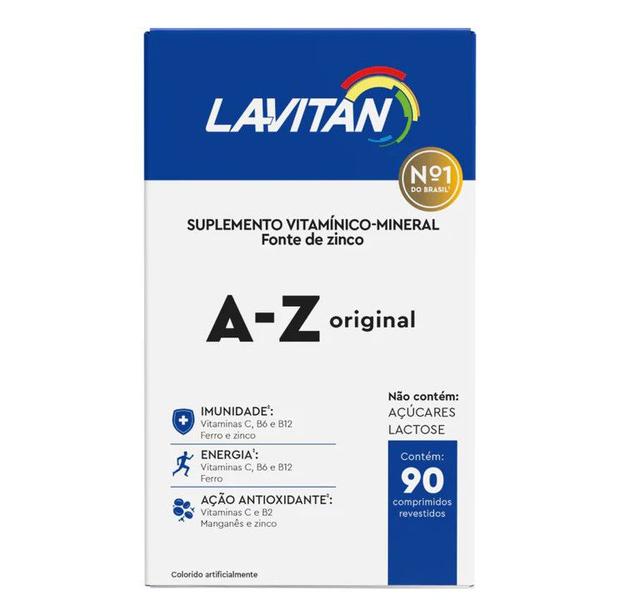 Imagem de Kit 5 Vitaminas Lavitan A-Z Original De 90Cps - Cimed