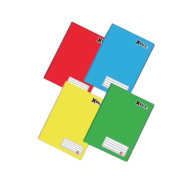 Imagem de Kit 50 Caderno Brochura Capa Dura Grande 48 Folhas X-Write