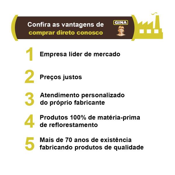 Imagem de Kit 50 caixinhas Palito de Dente de madeira Gina de 200 un