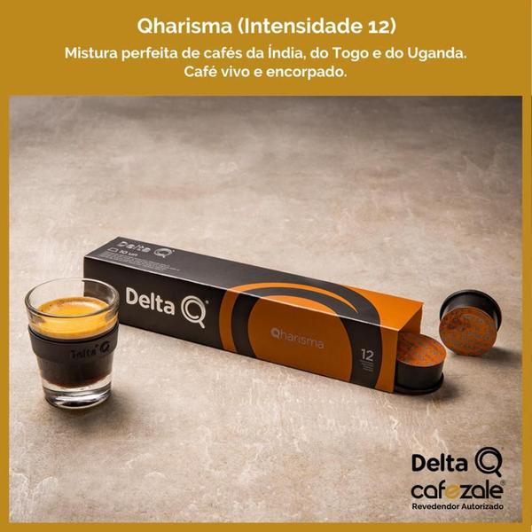 Imagem de Kit 50 Cápsulas Delta Q Café Intensidade 12 Qharisma