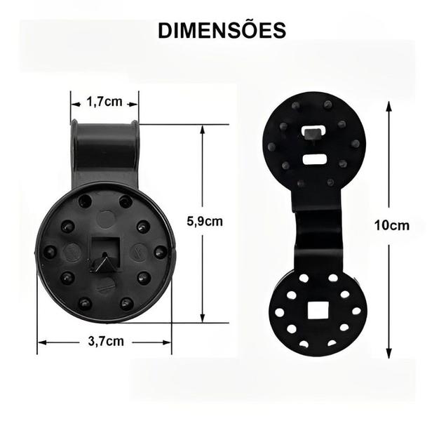 Kit 50 Clips Presilha Para Prender Tela De Sombrite - GME FORMAS Imagem de Kit 50 Clips Presilha Para Prender Tela De Sombrite
