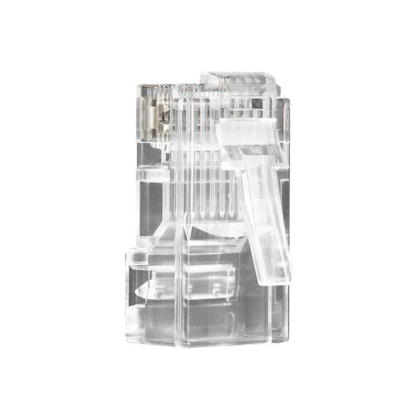 Imagem de Kit 50 Conectores RJ45 CAT 5E CONEX 1000 Intelbras