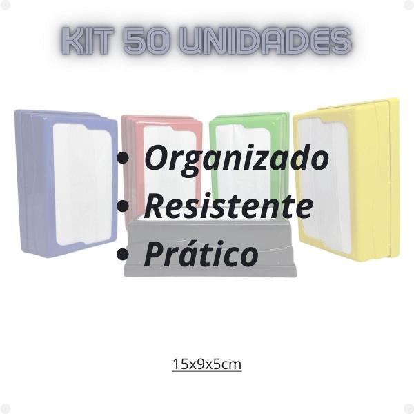 Imagem de Kit 50 De Porta Guardanapo Papel Plus Amarelo Envio Já