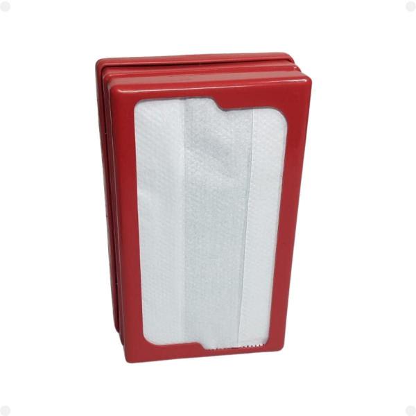 Imagem de Kit 50 De Porta Guardanapo Papel Plus Vermelho Envio Já