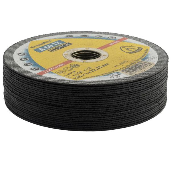 Imagem de KIT 50 Disco Corte 4.1/2 x 1mm Kronenflex A60TZ Klingspor para Esmerilhadeira