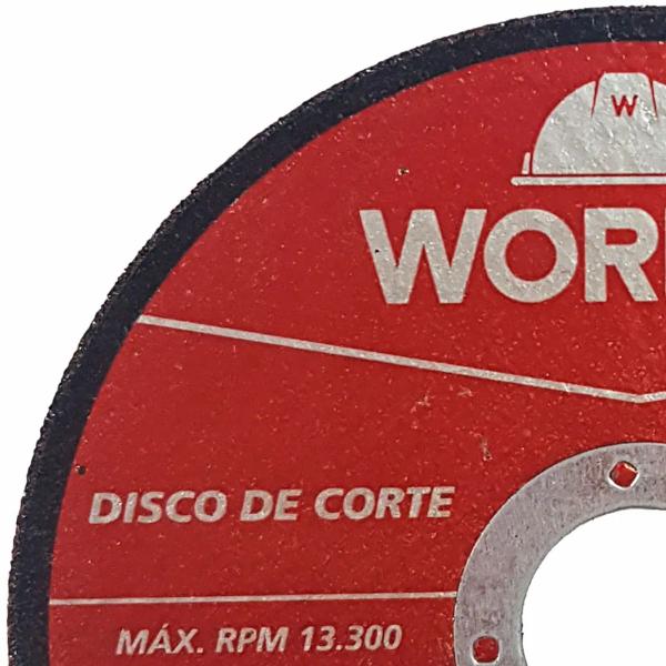 Imagem de KIT 50 DISCOS DE CORTE WORKER 4. 1/2” x 3/64” x 7/8”