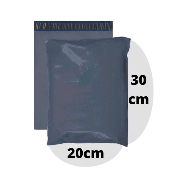 Imagem de Kit 50 Envelope Cinza/Eco 20X30 Reciclado Ultra Resistente