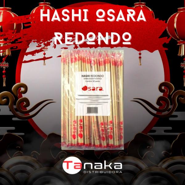 Imagem de Kit 50 hashi redondo de bambu osara 50 pares