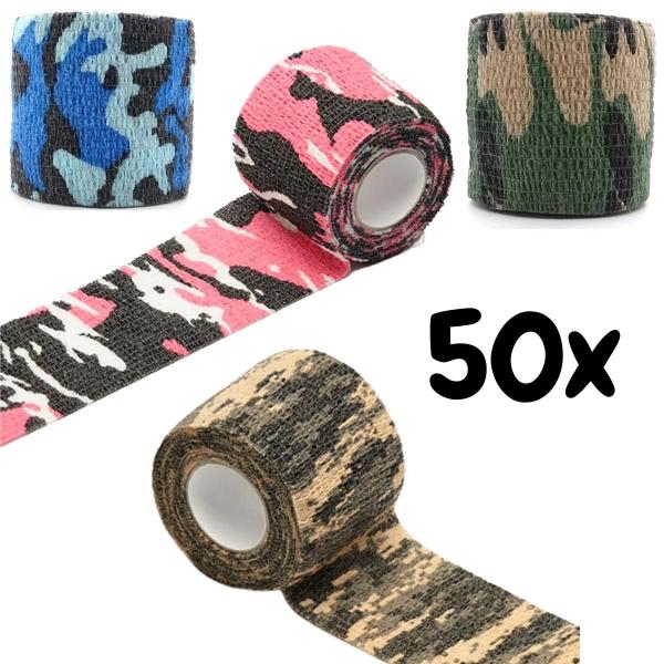 Imagem de Kit 50 Thumb Tape Finger Tape Fita Elástica Exercício Funcional Jiu