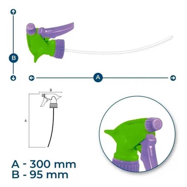 Imagem de Kit 50 Válvulas Pulverizadora Gatilho Para Garrafa - Palisad