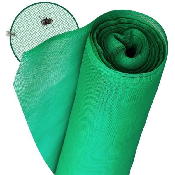 Imagem de Kit 50M X 1m Tela Mosquiteiro Verde Anti Uv Lahumam