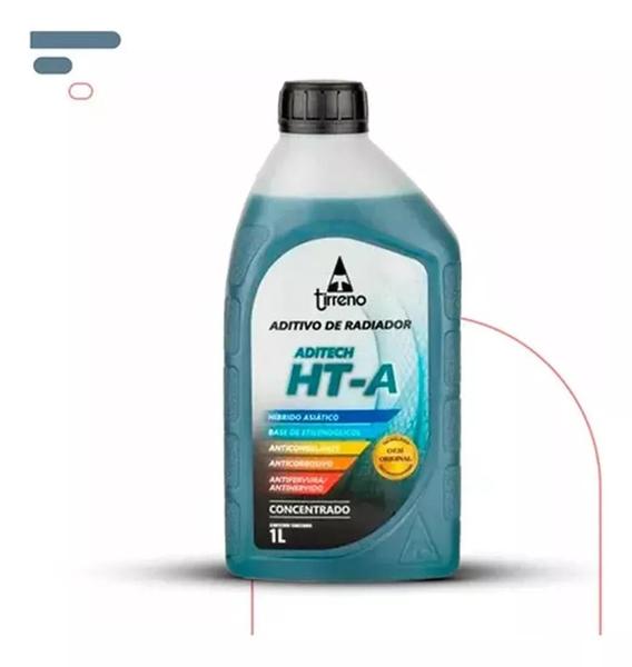 Imagem de Kit 5L Aditivo Radiador Ht-a Concentrado + 5L Água Desmineralizada TIRRENO