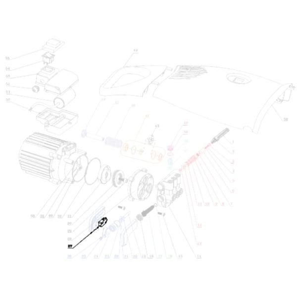 Imagem de Kit 5un Chave Micro Switch Interruptor Bivolt NO Compatível com Lavajato WAP Premium 2600 31020011