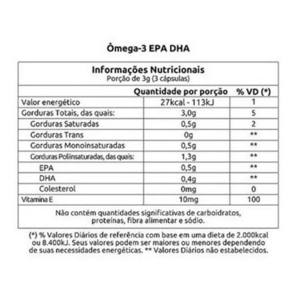 Imagem de Kit 5uni Ômega 3 EPA DHA 1000mg 60 Cáps - Vitafor