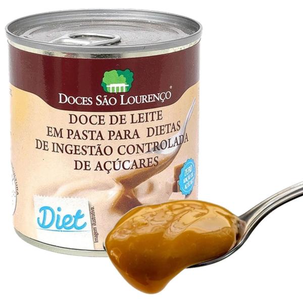 Imagem de Kit 5X Doce De Leite Diet Sao Lourenco Lata 345G