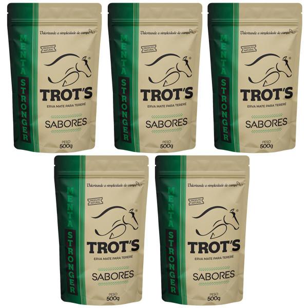 Imagem de Kit 5X Erva Mate Tereré Trot'S Premium 500G Menta Stronger