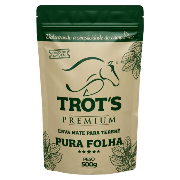 Imagem de Kit 5X Erva Mate Tereré Trot'S Premium 500G Pura Folha