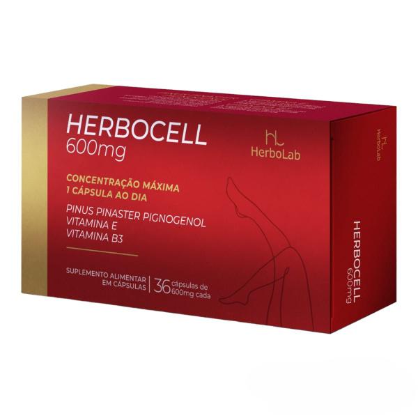 Imagem de Kit 5x HERBOCELL PINHO MARÍTIMO 36 CPS 600MG - HERBOLAB C