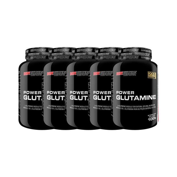 Imagem de KIT - 5x Power Glutamine 100g - Bodybuilders