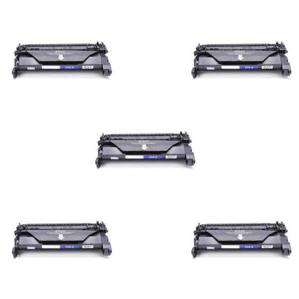 Imagem de Kit 5x Toner Compatível Cf226a 226a M426 M426DW M402 I 3.1K