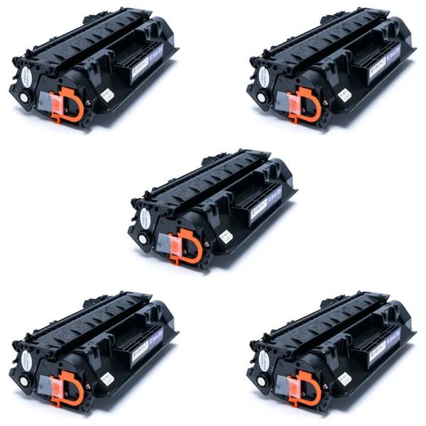 Imagem de Kit 5x Toner Compatível Cf280a Cf80a I M425 M401 I 2.7K