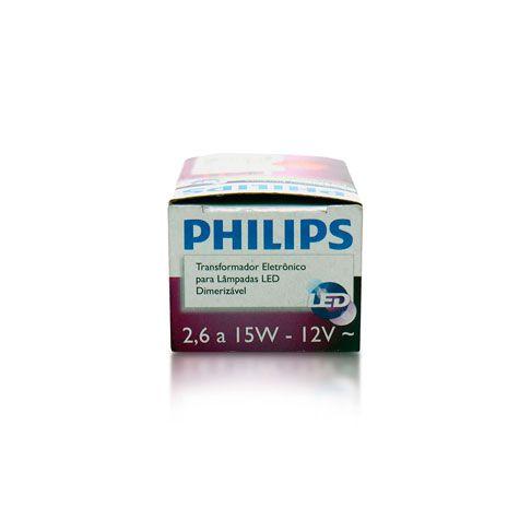 Imagem de Kit 5x Transformadores Eletrônicos Dim LED 15W 220V Philips