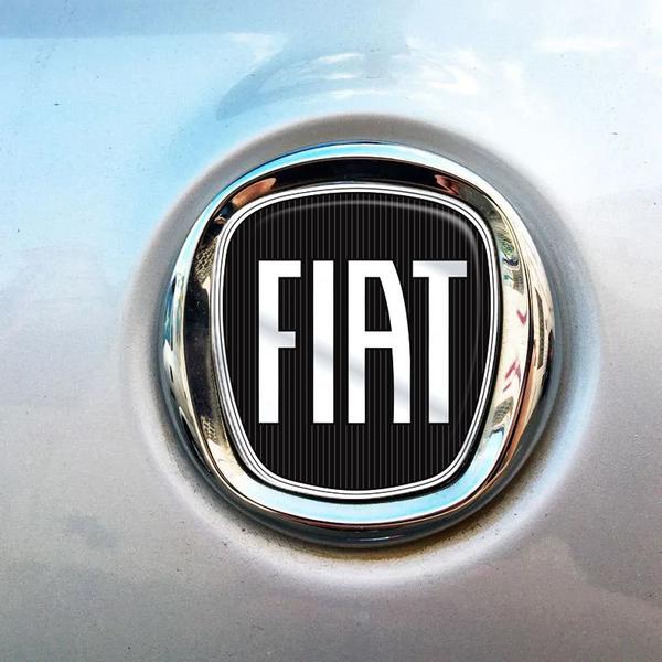 Imagem de Kit 6 Adesivos Fiat Black Strada Preto Resinado 2006/2020