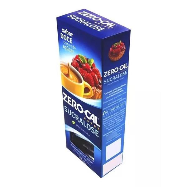 Imagem de Kit 6 Adoçante Líquido Sucralose Zero Cal 100ml