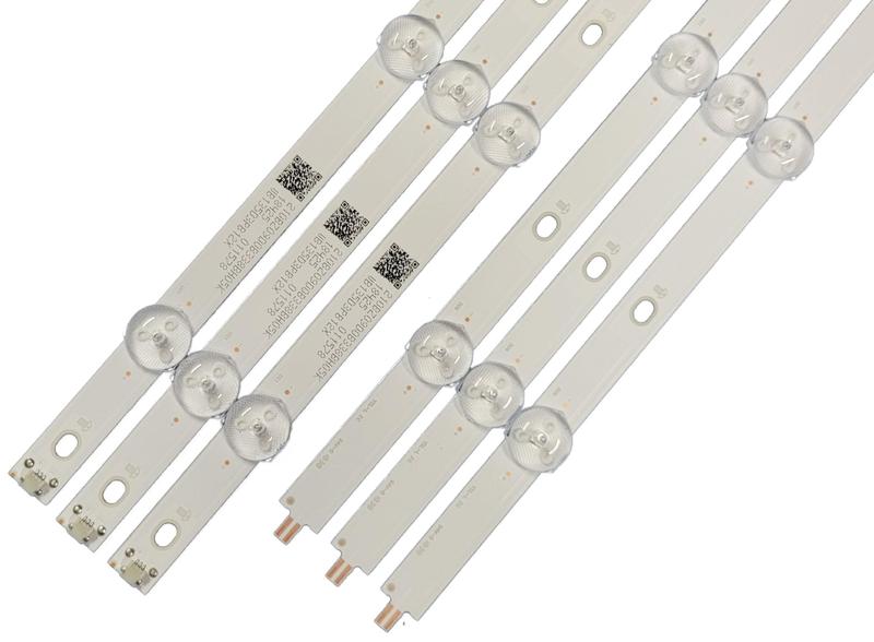 Imagem de Kit 6 barras led p/ tv 43s5195/78g 43s5295/78g 43s5295 43pfg5813