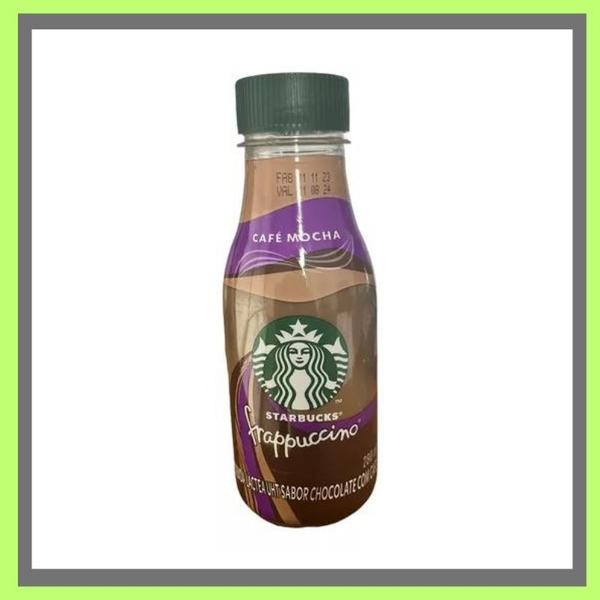 Kit 6 Bebidas Láctea Starbucks Frappuccino Café Mocha 280ml - Nestlé Imagem de Kit 6 Bebidas Láctea Starbucks Frappuccino Café Mocha 280ml