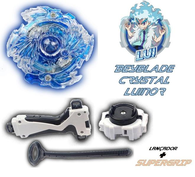 Imagem de Kit 6 Beyblade Burst + 3 Lançador 3 Sporte Grip + Maleta Beyblade