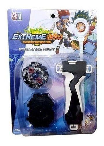 Imagem de Kit 6 Beyblade Burst Xgyro + 3 Lançadores + Arena + Maleta