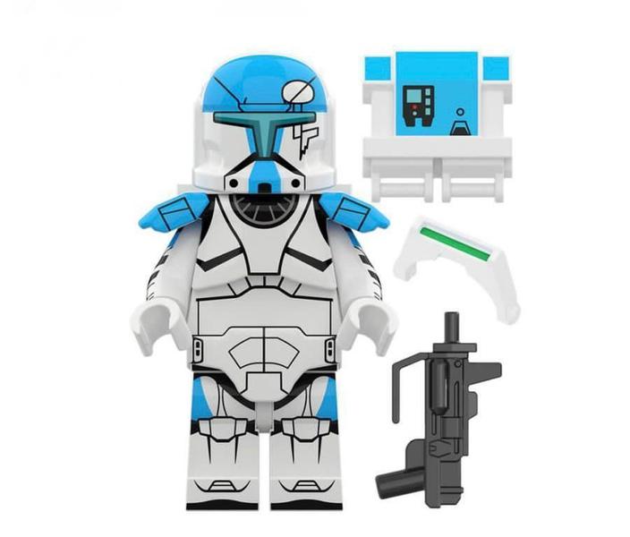 Imagem de Kit 6 Bonecos Blocos De Montar Star Wars Clone Commando