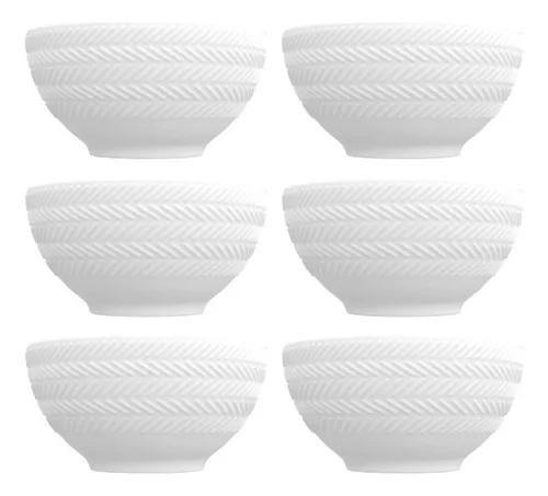 Imagem de Kit 6 Bowls Chevron Branco - Germer