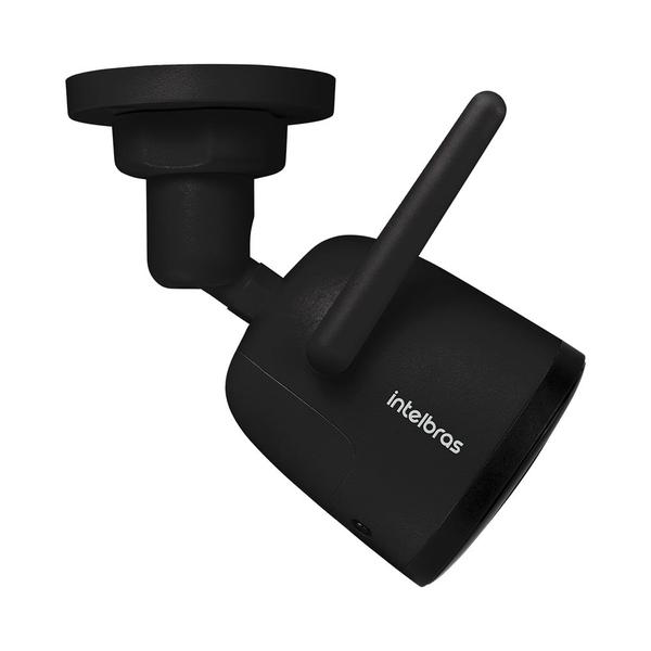 Imagem de Kit 6 Câmeras Inteligente Wi-Fi, Zoom e Áudio Externa iM5 SC Black Intelbras
