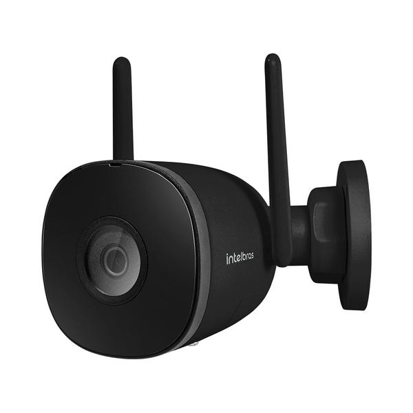 Imagem de Kit 6 Câmeras Inteligente Wi-Fi, Zoom e Áudio Externa iM5 SC Black Intelbras