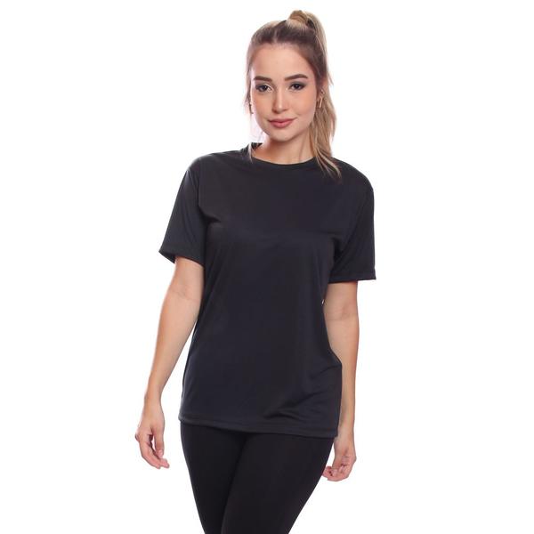 Kit 6 Camisetas Feminina Dry Fit Proteção Solar UV Básica Lisa Treino Academia Passeio Fitness Ciclismo Camisa - Whats Wear Imagem de Kit 6 Camisetas Feminina Dry Fit Proteção Solar UV Básica Lisa Treino Academia Passeio Fitness Ciclismo Camisa