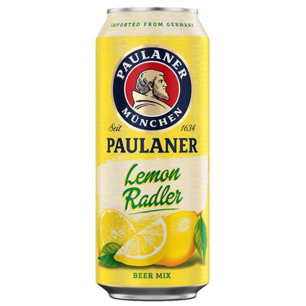 Imagem de Kit 6 Cerveja Paulaner Lemon Radler Lata 500ml + Camiseta