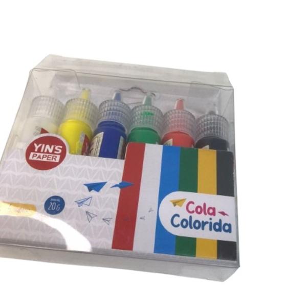 Imagem de Kit 6 Colas Interativas em Cores Vibrantes para Artesanato