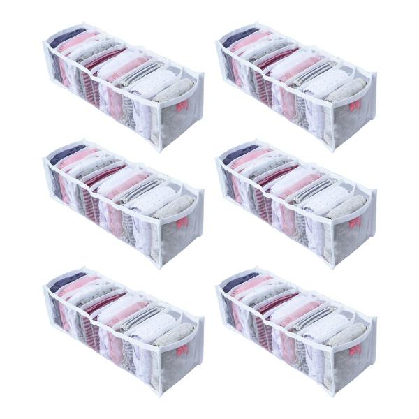 Kit 6 Colmeia Organizador de Gaveta para Roupa Bebê, Calcinha, Cueca e Meias - Amilplast Kit 6 Colmeia Organizador de Gaveta para Roupa Bebê, Calcinha, Cueca e Meias - Amilplast