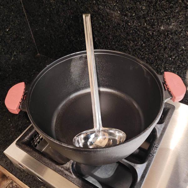 Kit 6 Conchas Inox Cozinha Industrial Restaurante Grande Sopa Molho Arienzo Brinox Imagem de Kit 6 Conchas Inox Cozinha Industrial Restaurante Grande Sopa Molho Arienzo Brinox