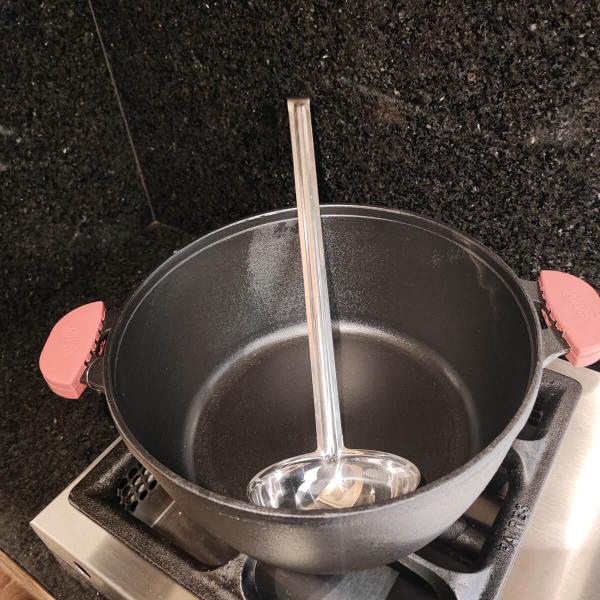 Kit 6 Conchas Inox Cozinha Industrial Restaurante Grande Sopa Molho Arienzo Brinox Imagem de Kit 6 Conchas Inox Cozinha Industrial Restaurante Grande Sopa Molho Arienzo Brinox