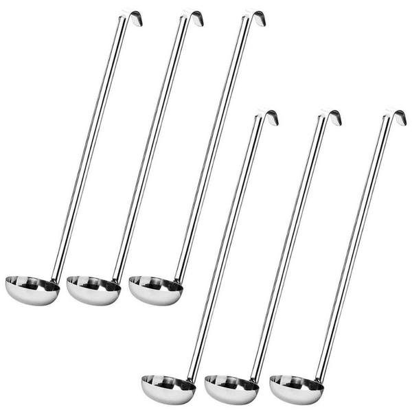 Kit 6 Conchas Inox Cozinha Industrial Restaurante Grande Sopa Molho Arienzo Brinox Imagem de Kit 6 Conchas Inox Cozinha Industrial Restaurante Grande Sopa Molho Arienzo Brinox