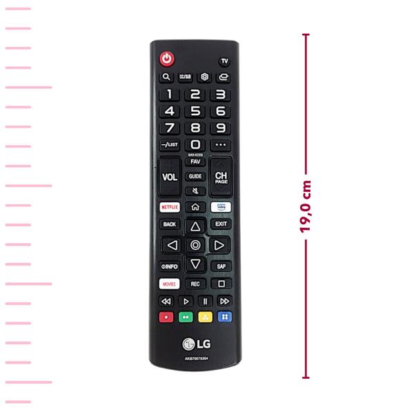 Imagem de Kit 6 Controles Remotos LG TV Smart AKB75675304