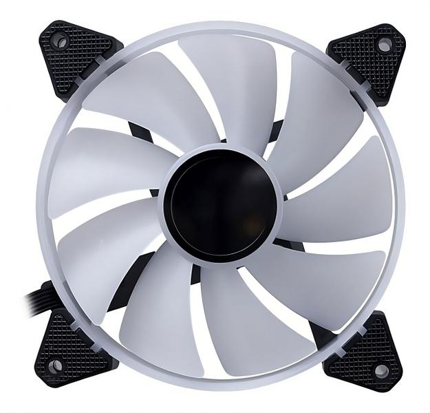 Imagem de Kit 6 Cooler 120mm RGB Fan para Gabinete CPU PC Gamer Desktop Com Controle Remoto e Controladora