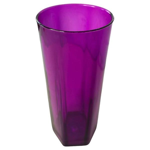 Imagem de Kit 6 Copo Acrílico Long Drinks Festa Formatura 350Ml Roxo