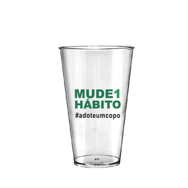 Imagem de Kit 6 Copos Big Drink Personalizados Eco Mude Um Hábito