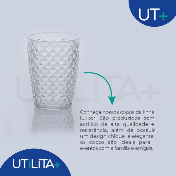 Imagem de Kit 6 Copos Luxxor 500ml  transparente