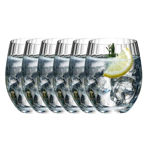 Imagem de Kit 6 Copos Riedel Tumbler Optical Longdrink 580Ml Cristal