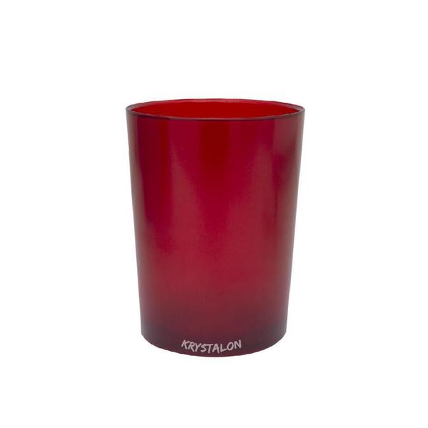 Imagem de Kit 6 Copos Short Drink 200Ml Vermelho - Policarbonato